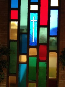 Stained Glass Window at St. James